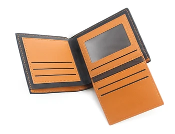 Bărbați portofele 2021 Scurt carteira masculina couro carteira vintage din piele Portofel pentru carduri pungă Mică catarama Retro nit pliere