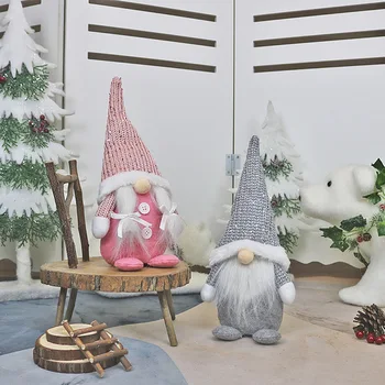 Noi Anul 2021 Crăciun Fără Chip De Papusa Crăciun Fericit Decoratiuni Pentru Casa Craciun Ornament De Crăciun Navidad Natal