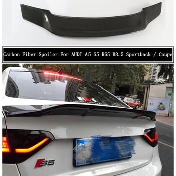 Fibra de Carbon Spoiler Pentru AUDI A5 S5 RS5 B8.5 2012 2013 2016 Aripa Buze Spoilere De Înaltă Calitate R Accesorii Auto