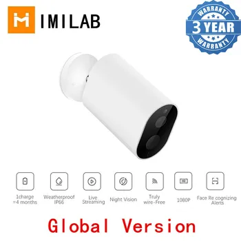 Noua Versiune Globală IMILAB EC2 Camera Wireless Cu Baterie de Voce de la Distanță Interfon de Exterior IP66 rezistent la apa de Alarmă Xiaomi APP Acasă