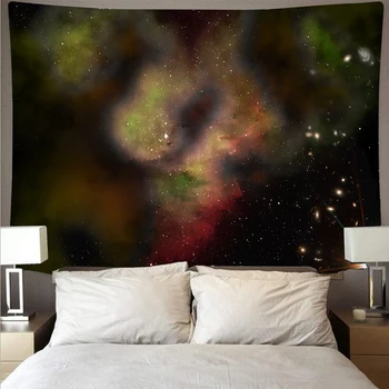 Spatiu spectaculos galaxy perete pânză de artă de mare tapiserie psihedelice agățat de perete prosop de plajă fibre de poliester pătură yoga