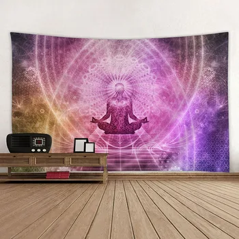 Mandala Meditație Tapiserie Noua Moda Moderne Psychedlic Hippie Cameră Perete Dreptunghi Agățat Pătură Art Decor Acasă