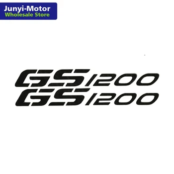 2 buc Pentru BMW R1200GS Fibra de Carbon 3D Ridica Insigna Emblema Decal Autocolante Motocicleta de Combustibil Rezervor de Gaz Logo-ul Carenaj Roata Eticheta GS1200