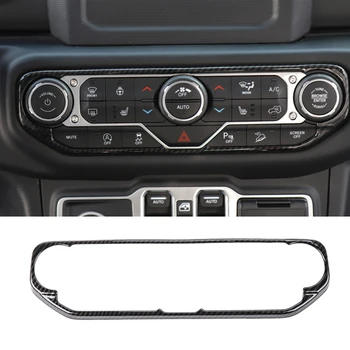 1buc Auto accesorii de Interior ABS Central de Aer Conditionat de control Butonul de Control Decorare Acoperire pentru Jeep Wrangler Jl Până în 2018