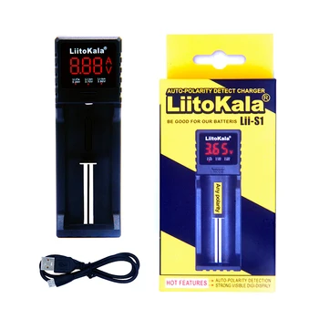 LiitoKala lii-S1 lii-S2 lii-S4 U1 18650 26650 16340 RCR123 14500 LiFePO4 1.2 V Ni-MH, Ni-Cd Baterie Rechareable încărcător inteligent