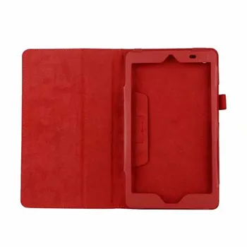 Ultra Subțire Litchi Stand Piele PU Protector Maneca Caz Acoperire Piele Pentru Huawei MediaPad T3 8.0 KOB-L09 KOB-W09 Tableta + film