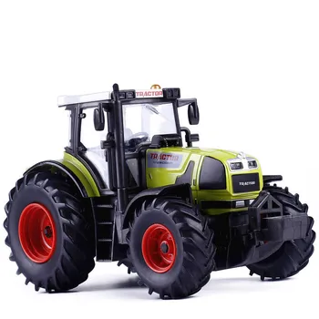 Simulare 1:32 agricole tractor aliaj model,turnare sub presiune de alunecare de inginerie de mașini de jucărie,rafinat, cadouri pentru copii,transport gratuit