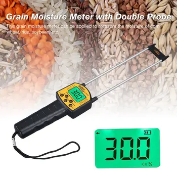 AR991 Digitale Profesionale Cereale Umiditate Metru pentru Porumb, Grâu, Orez, Fasole de Arahide, Cereale Măsurare Umiditate Tester