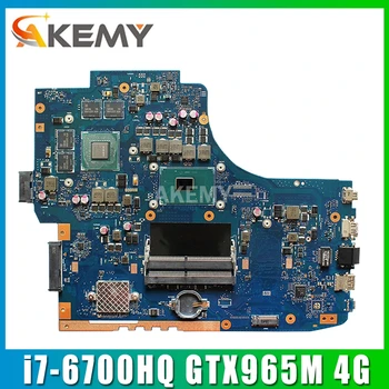 GL752VW motherboar Pentru ASUS GL752VW GL752V G752V G752VW placa de baza Laptop i7-6700HQ CPU cu GTX965M 4G placa grafica Test