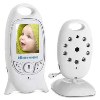 618 baby call monitor bebes con camara 2.0 inch LCD IR Viziune de Noapte Senzor de Temperatură 8 cântece de Leagăn Video Interfoane copii fone