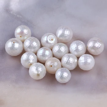 Cele mai recente vrac en-gros de 8mm sculptate de apă dulce pearl în vrac perle pentru Femei Dressing