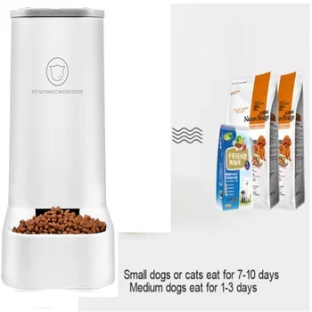 &2 Bucati/set Hrănire Pisica Boluri pentru Câine Alimentatoare Automate Câine Distribuitor de Apă Fântână Sticla Pentru Pisici Castron Alimentare Și de Băut
