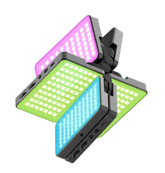 Ulanzi XZ-118 Pliere RGB LED Camera Video Light 2 Pack Pliabil Estompat Lumina de Umplere Fotografie de Iluminat
