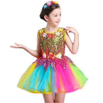Fete Rochie De Balet Pentru Copii, Fată, Rochie Dans Copii Paiete Costume De Balet Pentru Fete Tutu Dans Fata Etapă Imbracaminte Pentru Băiat