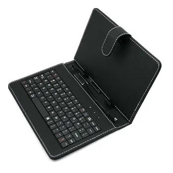 Pentru Tableta 10.1 Inch Negru 2 in 1 rezistent la apa Praf Pliabil caz acoperă cu USB Tastatura cu Fir Suport stativ