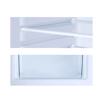 CHiQ frigider congelator scăzut FBM205L4 205L (153 + 52), low frost, inox, usa reversibila, O +, 38 db