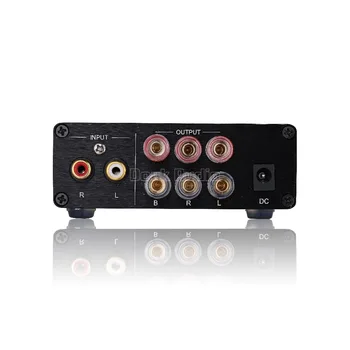Douk Audio Mini 2.1 Canal TPA3116 Digital, Amplificator de Putere Stereo Hi-Fi Audio Amplificator de Bas Subwoofer 2 x 50W+100W