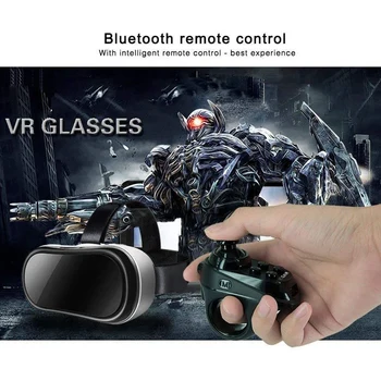 VR Controller Wireless Gamepad Joystick Wireless Bluetooth Gamepad VR 3D Ochelari de Realitate Virtuală, Casca de Control de la Distanță