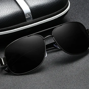 DYTYMJ Polarizat ochelari de Soare Barbati 2020 Retro Anti-Orbire Pătrat ochelari de Soare de Înaltă Calitate UV400 Epocă Ochelari de Soare pentru Barbati Oculos