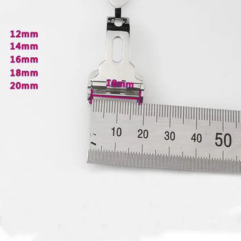 Accesorii ceas 14mm18mm20mm pliere catarama pentru Cartier curea catarama butonul catarama sport rezistent la apa catarama din otel inoxidabil