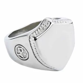 Barbati Nou Design negru placat cu Geometrice simple Vintage inel de trupa,din oțel inoxidabil moda inel de bijuterii pentru barbati,engros