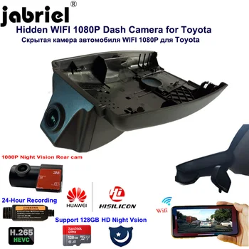 1080P Dvr Auto camera de Bord Cam 24H WIFI Viziune de Noapte recorder Video dual lens pentru Toyota Chr 2018 2019 2017 Camry yaris, corolla