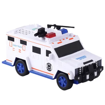 Piggy - Bank Bani de Economisire Cutie de Siguranță Auto Camion de Plastic Parola pentru Copii Jucarii Haioase Seturi de cel Mai bun Cadou Pentru copii Jugar lei de juguete#2