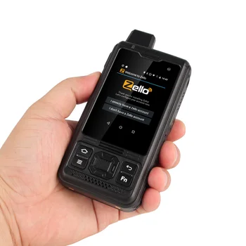 UNIWA B8000 4G LTE de Rețea Radio Zello ASV Walkie Talkie Telefon Android 8.1 Baterie de 4000mAh ROM 8GB GPS a-GPS Suport NFC