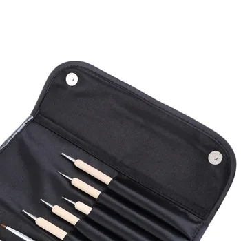 20 Buc/Set Decoratiuni de Arta Unghiilor Perie Set de Instrumente Profesionale de Pictura Creion pentru Unghii False Tips UV unghii cu Gel Unghii Pensule