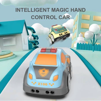 2.4 G Magic Desene animate Senzor Inteligent Electrice Masina RC telecomanda Mini masini Muzica Jucarii pentru baieti copii Cadou de Crăciun