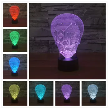 3D lampa cadou creativ a DUS acril, treptat, lumina de noapte Lampă de Masă Lumină de Noapte Pentru Copiii Usb Led Lampa 3d