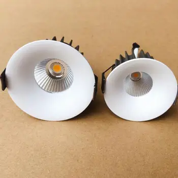 Noul Model de LED Estompat corp de Iluminat COB 5W 7W putere de 10W, 12W 15W Spot LED Lumina LED Decor Încastrat Plafon Lampă AC110V 220V
