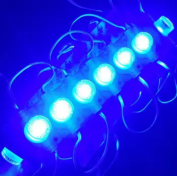 Module cu LED-uri fata de magazin fereastra de iluminat lentile semn Lampă 1 SMD 3030 mai multe Culori ip67 rezistent la apa Benzi de Lumină led backlight