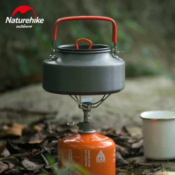 Naturehike Portabil Ultra lumină în aer liber, Camping, Drumeții, Picnic, Fierbător pentru Apă Ceainic Ibric de Cafea din Aluminiu Anodizat