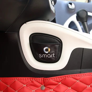 Auto Styling Depozitare Sac de Box cu Suport pentru Telefon Card de Agatat Geanta Pentru Noul Smart 453 fortwo forfour Accesorii de Interior