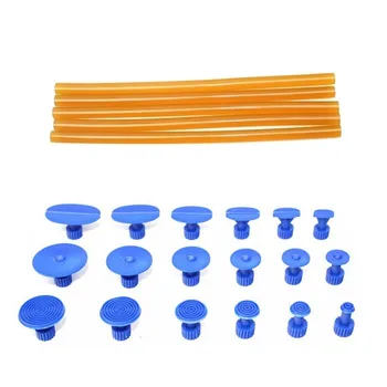 5 Buc PDR Stick-Adeziv - material Plastic & Aluminiu Adeziv File Set - Dent de Reparare Paintless Dent de Reparare