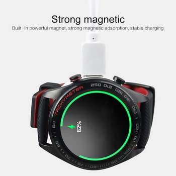 Nouă Rundă Magnetic Ceas Inteligent Încărcător Pentru Huawei Watch GT Onoare Magic Portabil Doc SIKAI de Tip c USB de Mare Viteza prin Cablu de Tarifare