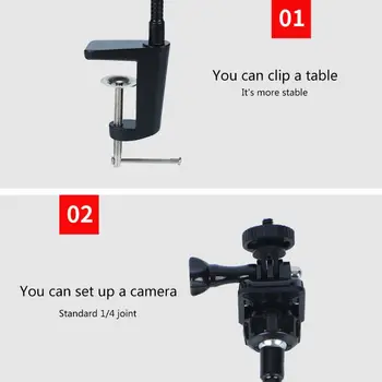 Camera Suport pentru Webcam Brio 4K C925e C922x C922 C930e C930 C920 cu Birou Maxilarului N1HD