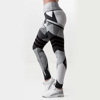 Kaminsky Vânzare Femeile Imprimare Jambiere Femei Fitness Pantaloni Push-Up Pantaloni Haine Sportive Leggins Jegging De Înaltă Elastic Jambiere