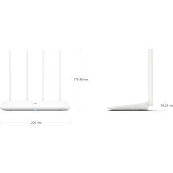 În Stoc Xiaomi Mi Wireless Router 4 1167Mbps Dual Band Wi-Fi de 5GHz 802.11 ac Patru Antene Dual Core MiNet O Cheie de Conectare
