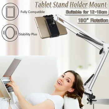 6 la 11 Inch Telefonul Mobil, Tableta, Suport Stand Pentru iPad Mini Air Suport de 360 de Grade Brațul Lung Leneș Pat/Desktop Mașină de Comprimat de Montare