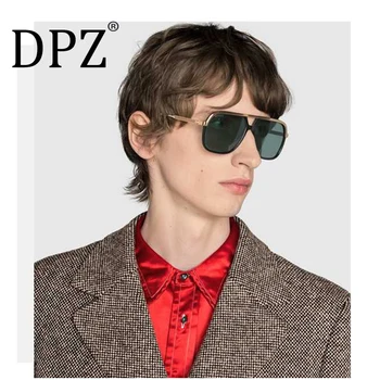 DPZ Cald NOU Design de Brand oameni ditaeds ochelari de soare Femei retro steampunk UV400 ochelari de protecție branduri de Lux cu cutie