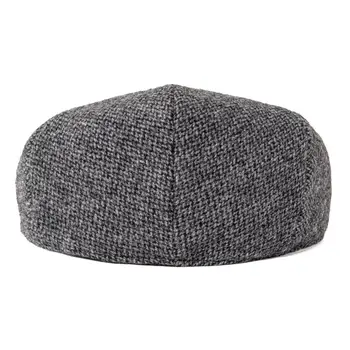 Ivy Cap Spic Capace Plate 50% Lână Tweed Taximetrist pălărie vânzător de ziare capace de Pălării de Conducere