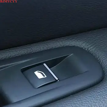BJMYCYY car styling ABS 7PCS/SET Masina geamurilor butoane decora paiete Pentru Peugeot 308 308 T9-2017 accesorii auto