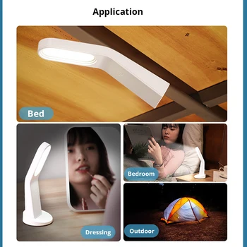 2020 Nou Portabil Multi-aplicație Lampa de Birou Atinge Reostatului de Reglare Lampa de Masa Pentru Interior Lectură LED Lampă de Perete