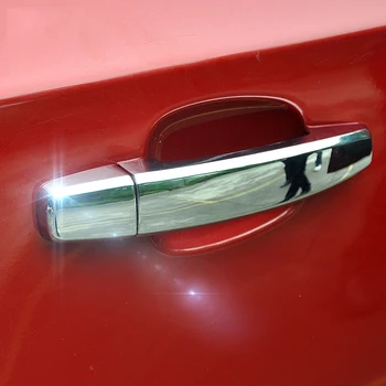 Se potrivesc Pentru Chevrolet, Holden Trax Tracker Chrome Mânerul Ușii Capacul Prinde Garnitura Capacului de Suprapunere 2013 2016 Accesorii 8pcs/set