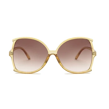 OEC CPO Doamnelor Moda de Brand Designer de ochelari de Soare Femei Bărbați de Lux Supradimensionat Gradient Umbrelă de soare pentru Femei ochelari de Soare UV400 O68