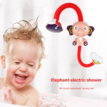 Elefant Model Robinet de Apă pentru Copii Joc Cap de Duș de Apă Electric Spray Jucărie pentru Copii de Înot de Baie Jucarii de Baie 2020 Fierbinte de Vânzare