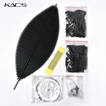 KADS 120 Stick UV Gel Polish Display Stand Rack Unghiile Paleta Ventilator în Formă de Diagramă Amovibil Stick-ul Arată Raft Natura Culoare Negru
