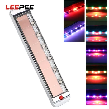 LEEPEE Motion Control Portiera Lumini de Avertizare Anti-Coliziune Lam Solar LED Intermitent Lampa Auto Atmosfera de Lumina Auto-styling